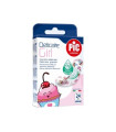 PIC DELICATE TNT ANTIBACTERIANO KIDS APOSITO ADH GIRLS 19 X 72 MM 24 APOSITOS