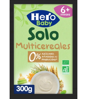 HERO BABY SOLO MULTICEREALES 1 ENVASE 300 G