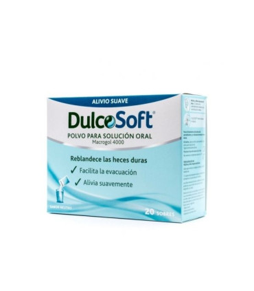 DULCOSOFT POLVO PARA SOLUCION ORAL 20 SOBRES