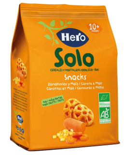 HERO SOLO SNACK DE ZANAHORIA 1 ENVASE 40 G