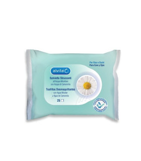 ALVITA TOALLITAS DESMAQUILLANTES 25 UNIDADES