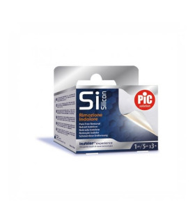 ESPARADRAPO PIC SI SILICON ADHESIVO SILICONA TNT 2,5 CM X 3 M