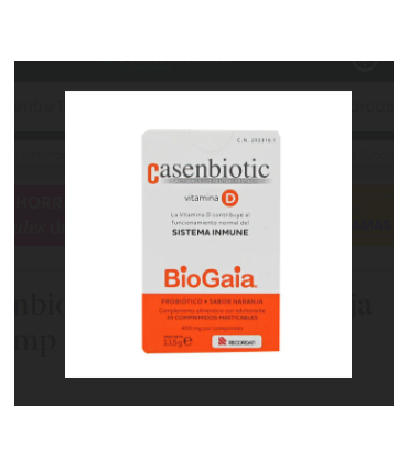 CASENBIOTIC VITAMINA D 30 COMPRIMIDOS MASTICABLES