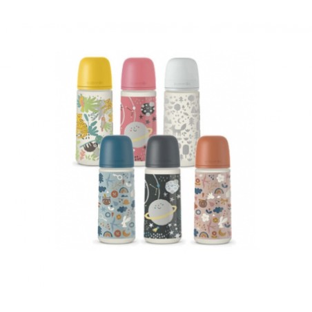 BIBERON TETINA SILICONA FISIOLOGICA SUAVINEX FLUJO M 270 ML