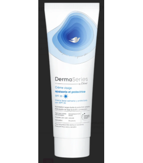 DERMASERIES CREMA FACIAL CALMANTE Y PROTECTORA CON SPF 30 1 TUBO 50 ML