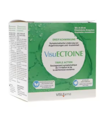 VISUECTOINE 30 AMPOLLAS UNIDOSIS 0,4 ML
