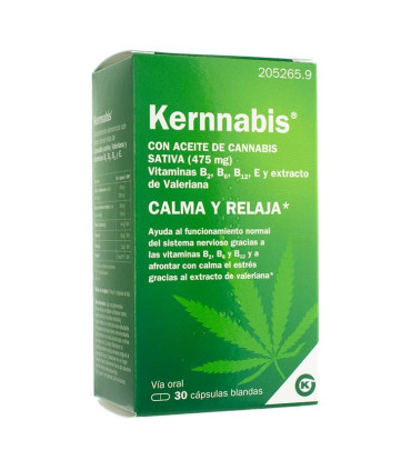 KERNNABIS 30 CAPSULAS BLANDAS