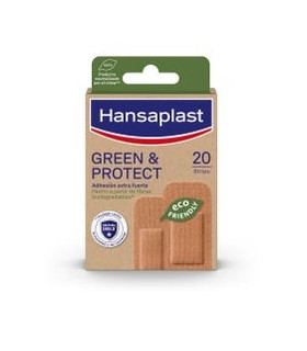 HANSAPLAST GREEN & PROTECT APOSITO ADHESIVO SURTIDO 20 UNIDADES