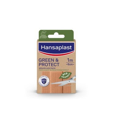 HANSAPLAST GREEN & PROTECT APOSITO ADHESIVO 10 UNIDADES 10 CM X 6 CM