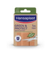 HANSAPLAST GREEN & PROTECT APOSITO ADHESIVO 10 UNIDADES 10 CM X 6 CM