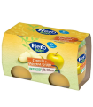 HERO BABY COMPOTA DE MANZANA 2 TARROS 120 G BIPACK