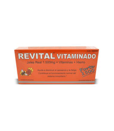 REVITAL VITAMINADO FTE AMP BEBIBLE 20 VIALES