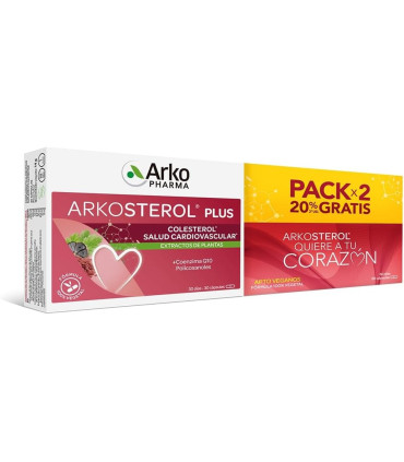 ARKOSTEROL PLUS 2 ENVASES 30 CAPSULAS