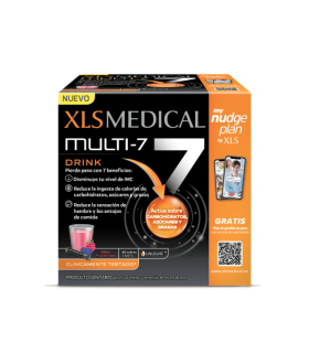 XLS MEDICAL MULTI 7 DRINK 60 SOBRES SABOR FRUTOS ROJOS