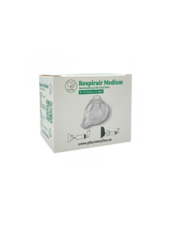 RESPIRAIR MASCARILLA DE SILICONA 1 UNIDAD MEDIUM 18 MESES- 6 AÑOS