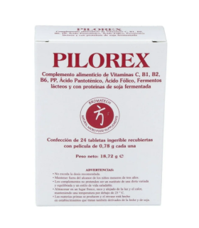 PILOREX 24 TABLETAS