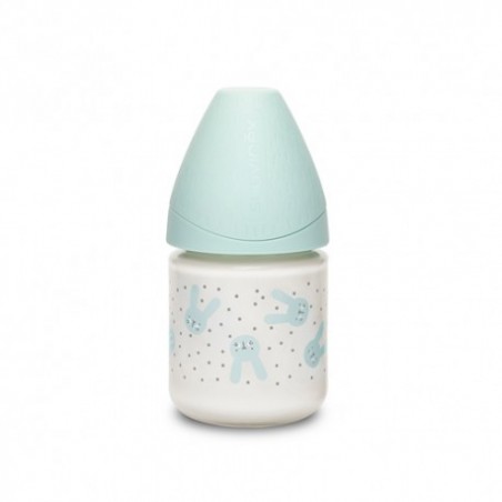 SUAVINEX BIBERON VIDRIO BOCA ANCHA TETINA REDONDA 120 ML