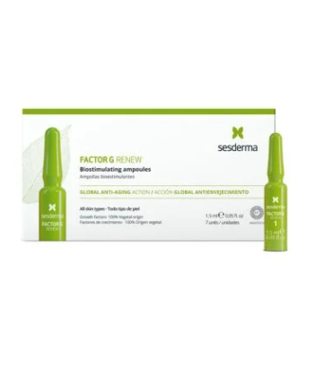 SESDERMA FACTOR G RENEW AMPOLLAS BIOSTIMULANTES 7 AMPOLLAS 1,5 ML