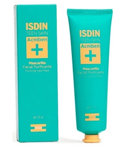ISDIN TEEN SKIN ACNIBEN MASCARILLA FACIAL PURIFICANTE 1 ENVASE 75 ML