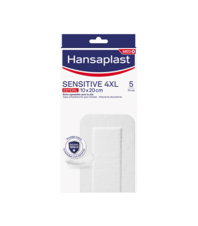HANSAPLAST SENSITIVE 4XL APOSITO ESTERIL 5 UNIDADES 20 CM X 10 CM