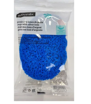 ESPONJA BAÑO INFANTIL SUAVINEX HIGIENICA PERFUMADA 1 UNIDAD
