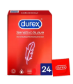 DUREX SENSITIVO SUAVE PRESERVATIVOS 24 UNIDADES