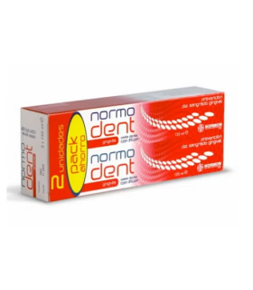 NORMODENT GINGIVITIS PASTA DENTAL 2 TUBOS 125 ML