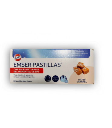EMSER SALTED CARAMEL 30 PASTILLAS PARA CHUPAR