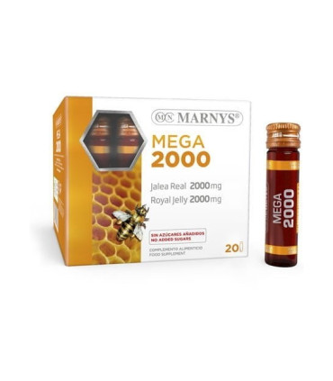 MARNYS MEGA 2000 MG 20 VIALES 10 ML