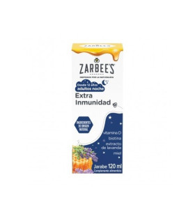 ZARBEE´S ADULTOS NOCHE INMUNIDAD JARABE 1 ENVASE 120 ML