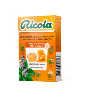 RICOLA CARAMELOS 1 ENVASE 50 G SABOR MIEL Y HIERBAS