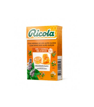 RICOLA CARAMELOS 1 ENVASE 50 G SABOR MIEL Y HIERBAS