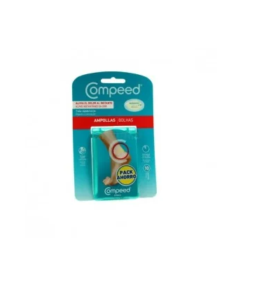 COMPEED AMPOLLAS SURTIDO 3 TAMAÑOS 10 UNIDADES PACK AHORRO