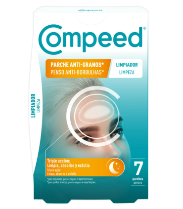COMPEED PARCHE ANTI-GRANOS LIMPIADOR TRIPLE ACCION 7 UNIDADES