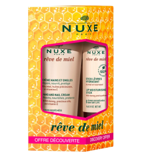 NUXE REVE DE MIEL CREMA DE MANOS + STICK LABIAL