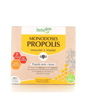 HERBALGEM PROPOLEO MONODOSIS 7X10ML