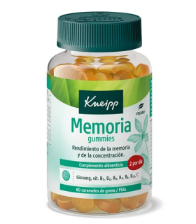 KNEIPP MEMORIA 60 GUMMIES SABOR PIÑA