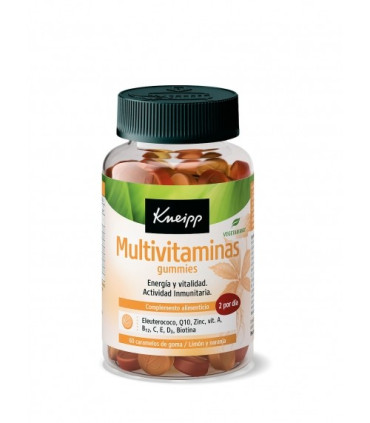 KNEIPP MULTIVITAMINAS 60 GUMMIES SABOR LIMON Y NARANJA