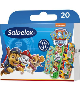 SALVELOX APOSITO ADHESIVO PAW PATROL 20 TIRAS SURTIDAS