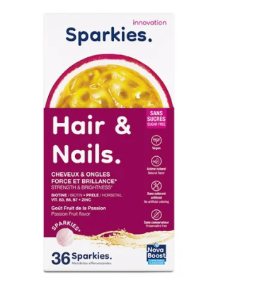 SPARKIES HAIR & NAILS 36 MICROPERLAS