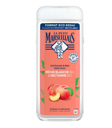 LPM GEL DUCHA MELOCOTON Y NECTARINA 650 ML