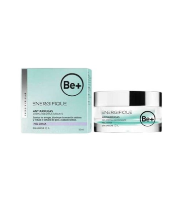 BE+ ENERGIFIQUE ANTIARRUGAS GEL CREMA MATIFICANTE PIEL GRASA 1 ENVASE 50 ML