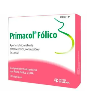 PRIMACOL FOLICO 30 CAPSULAS
