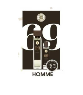 IAP PHARMA EAU DE PARFUM POUR HOMME 1 ENVASE 150 ML + 1 ENVASE 30 ML Nº 69