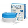 ESTERILIZADOR AL VAPOR MICROONDAS DR BROWN´S NAT AZUL