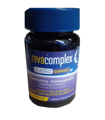 REVACOMPLEX SUEÑO GUMMIES 30 GOMINOLAS SABOR FRUTOS DEL BOSQUE