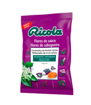 RICOLA CARAMELOS FLOR DE SAUCO BOLSA 70GR