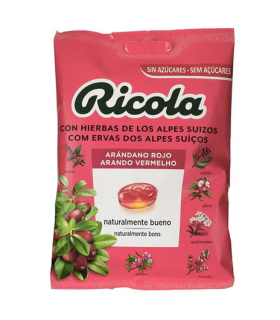 RICOLA CARAMELOS SIN AZUCAR BOLSA ARANDANO 70GR