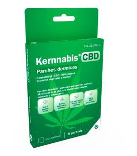KERNNABIS CBD PARCHES DERMICOS 8 UNIDADES