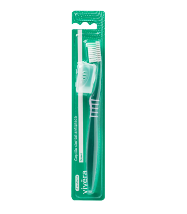 CEPILLO DENTAL ADULTO ACOFARMA VIVERA ANTIPLACA 1 UNIDAD SUAVE